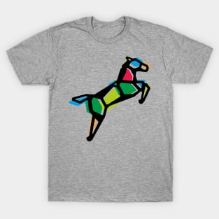 Rainbow Anigami Horse T-Shirt